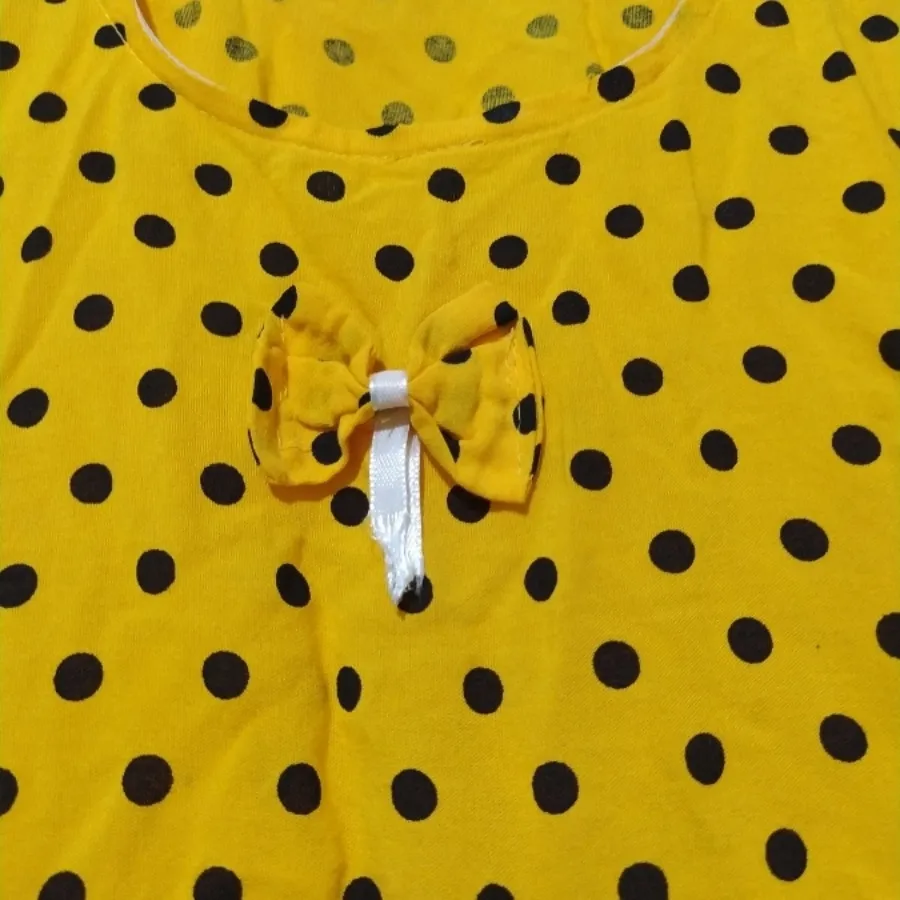 پیراهن زرد توپ توپی?