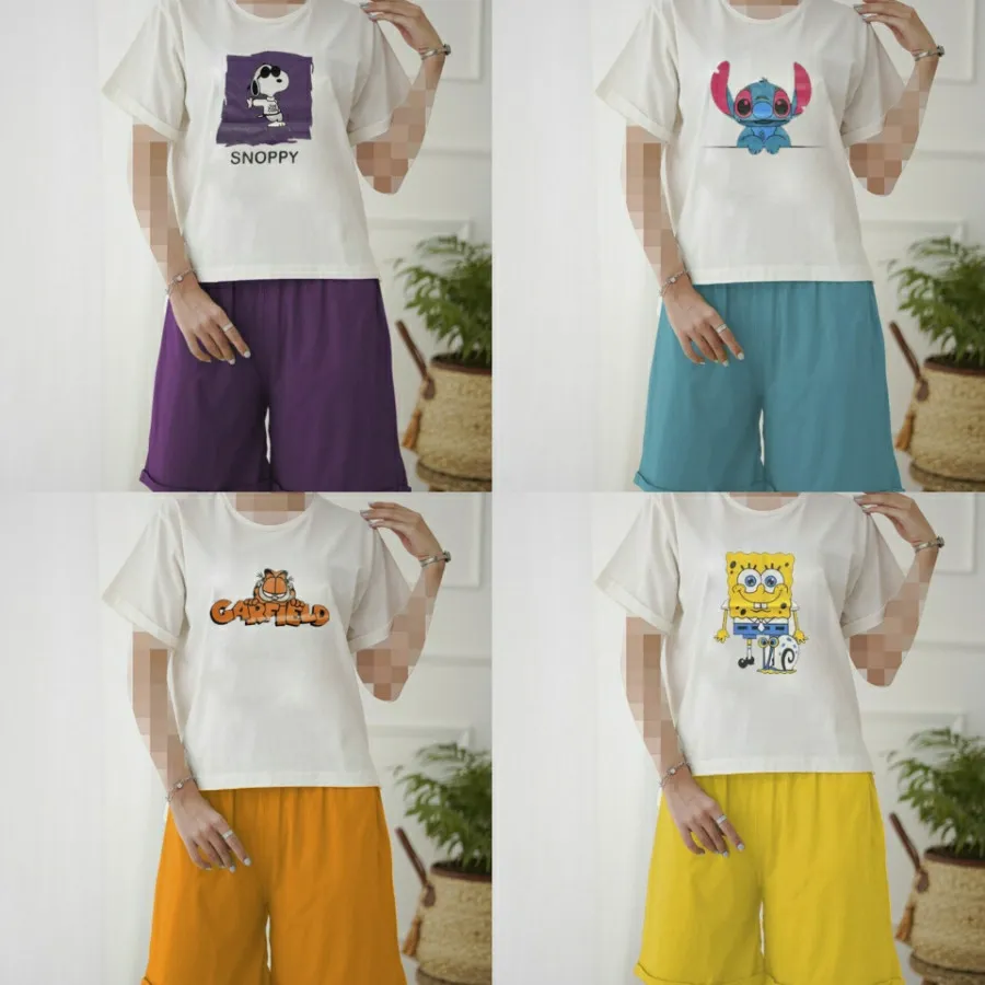 ست تیشرت شلوارک