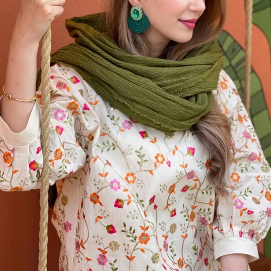 شومیز سوزندوزی