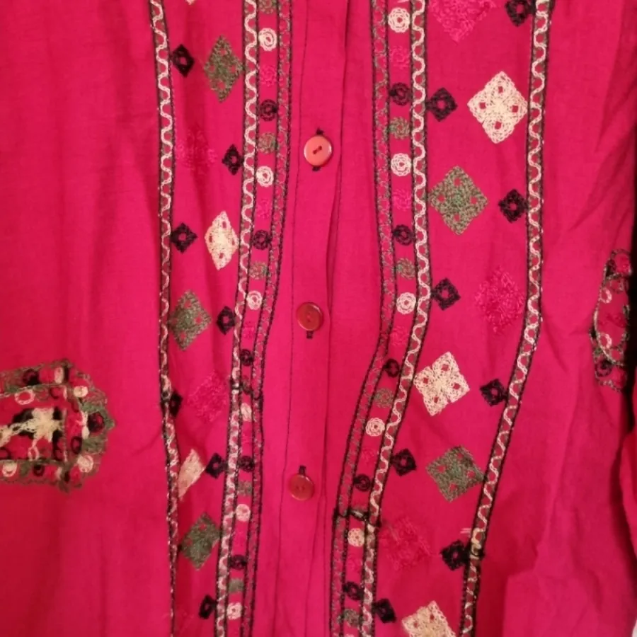 مانتو پانچ خامه دوزی