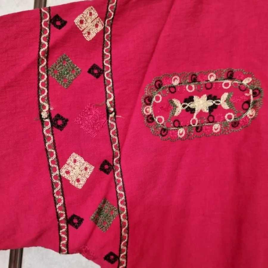 مانتو پانچ خامه دوزی