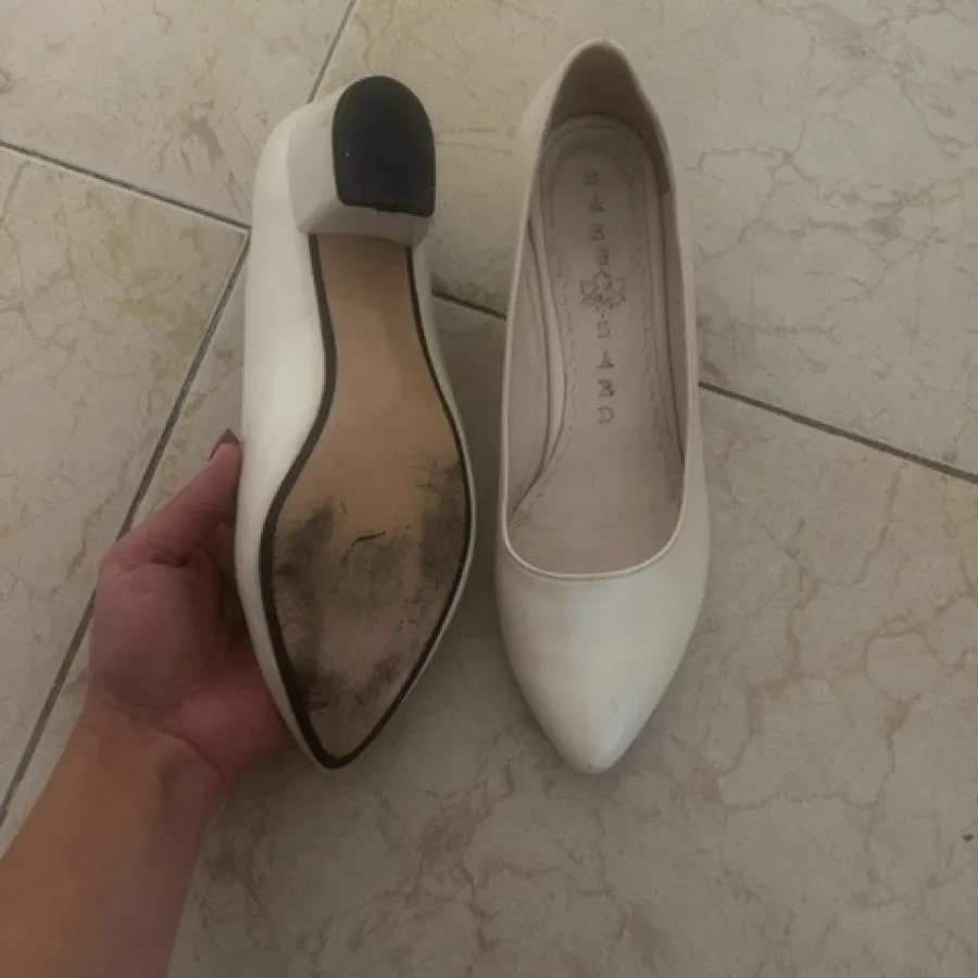 کفش پاشنه سه سانتی شیری