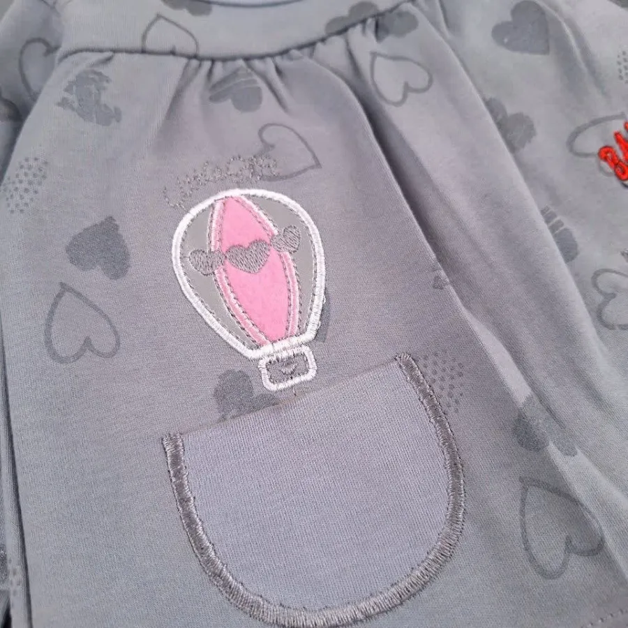 بلوز شلوار دوجیب بالون ?