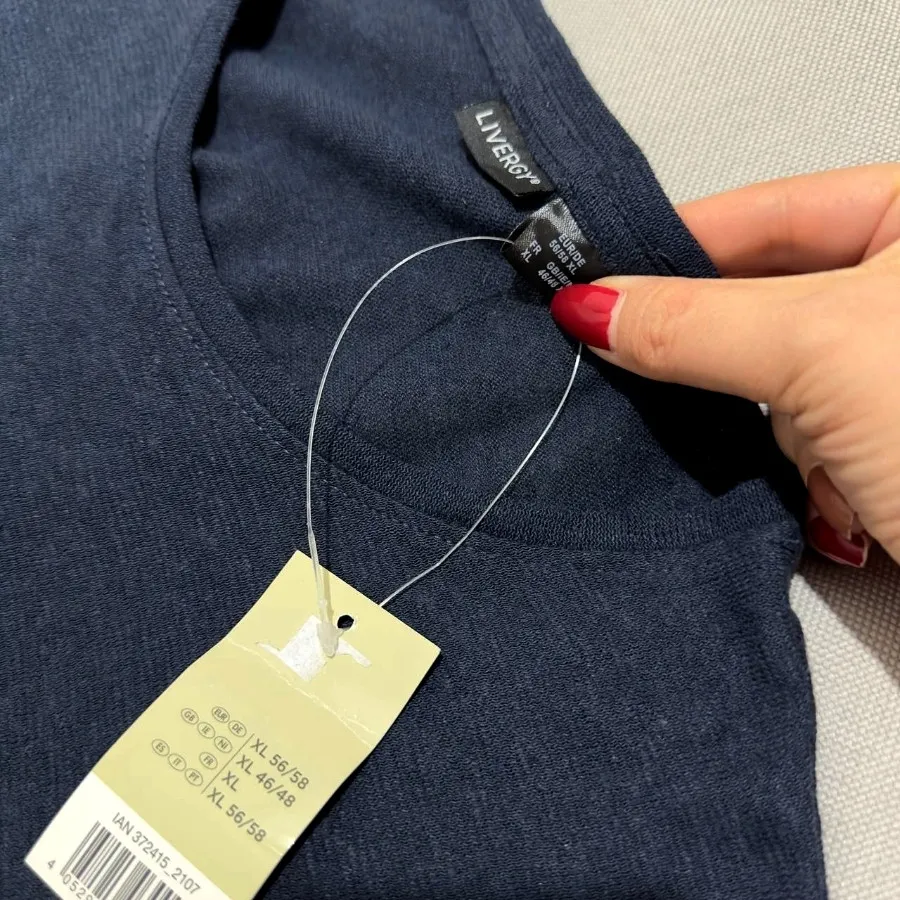 تیشرت سرمه ای وارداتی