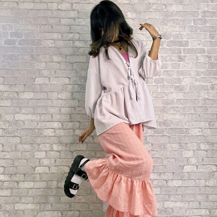 شومیز عروسکی سفید