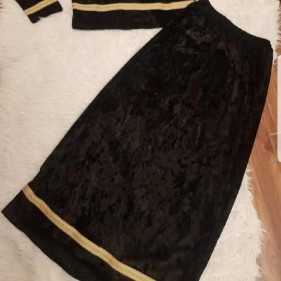 بلوز و دامن جنس مخمل