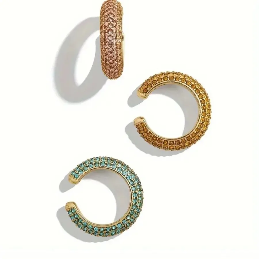 کاف گوش روکش طلا