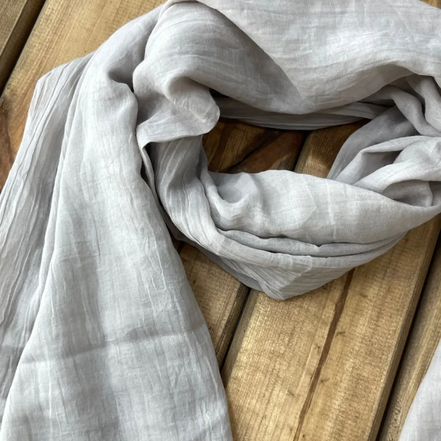 شال نخی طوسی روشن