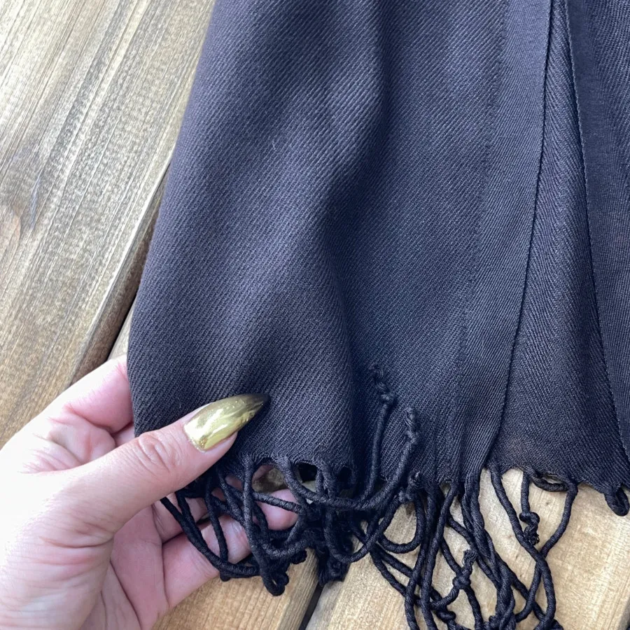 شال قهوه ای سوخته