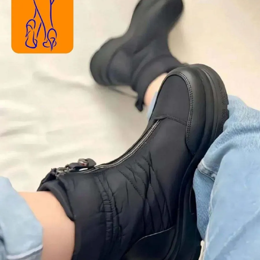 بوت کپشنی جلو زیپ