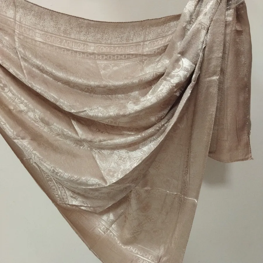 روسری ساتن ابریشم مجلسی