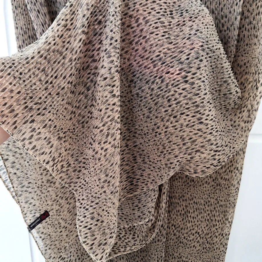 روسری پلیسه شاین پلنگی