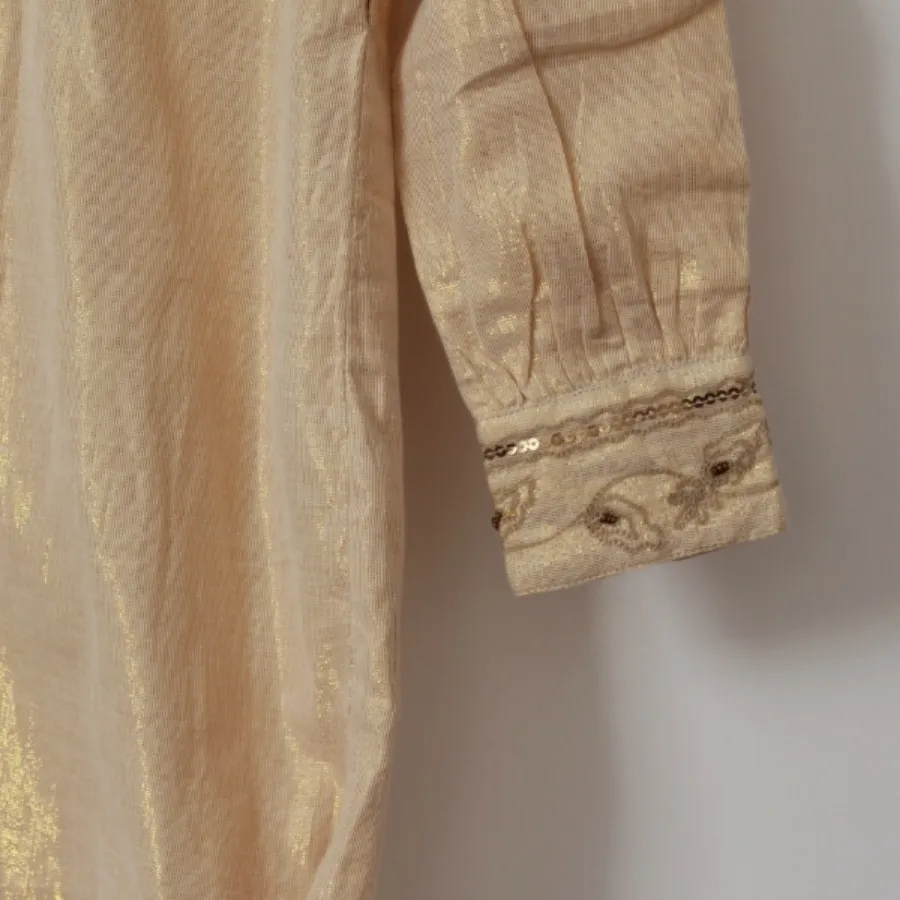 مانتو مجلسی کرمی لمه