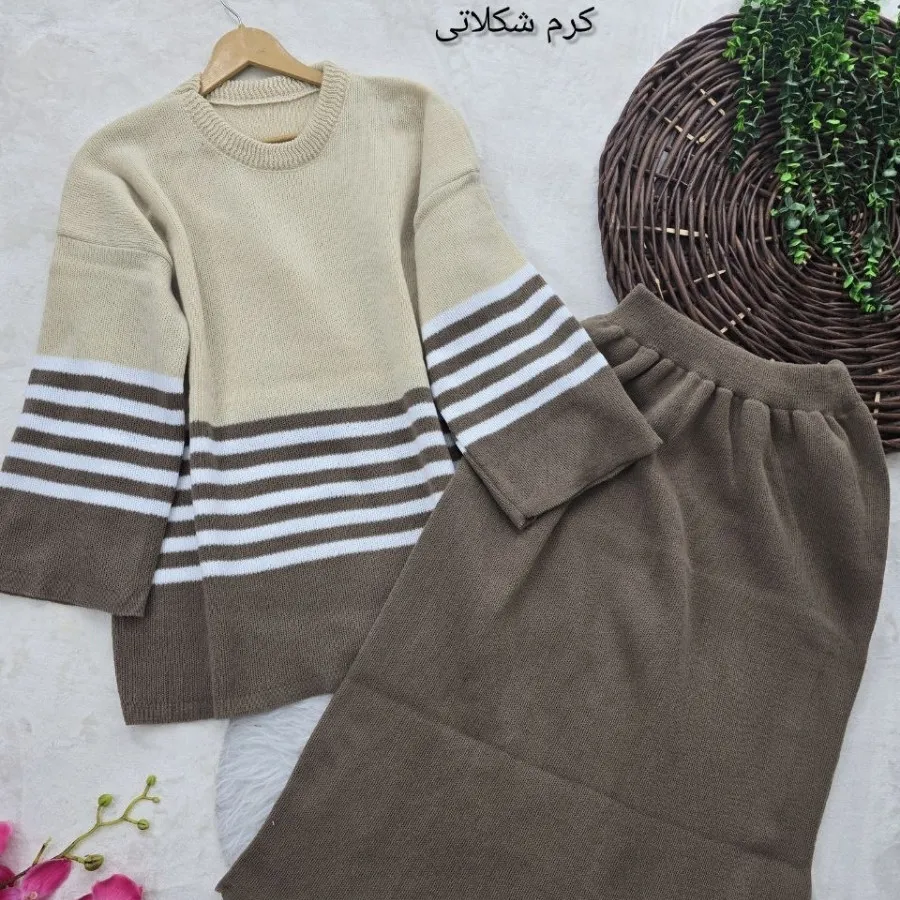 بافت بلوز دامن