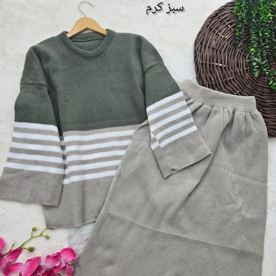 بافت بلوز دامن