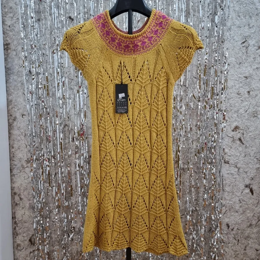 پیراهن بافت دخترونه