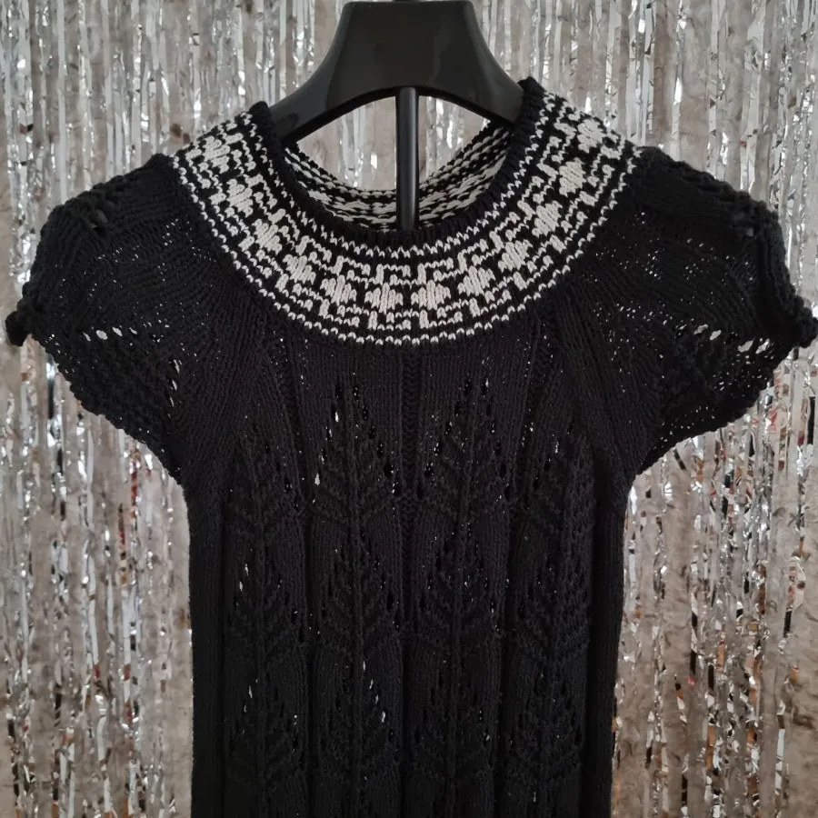 پیراهن بافت دخترانه