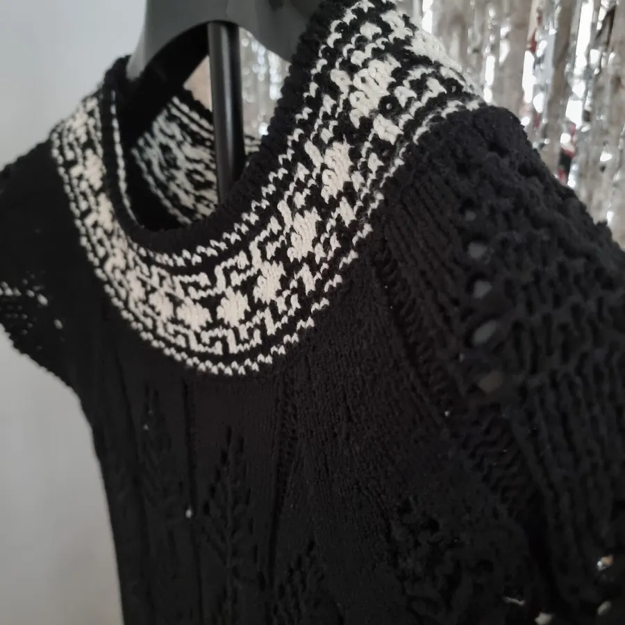 پیراهن بافت دخترانه