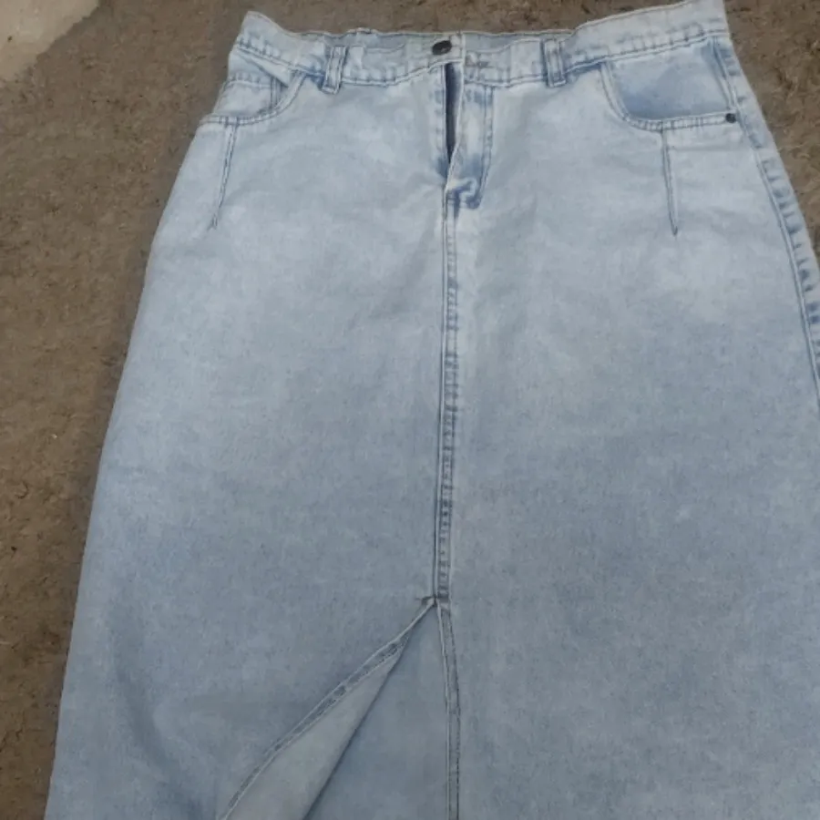 دامن جین کاملا نو سایز 44