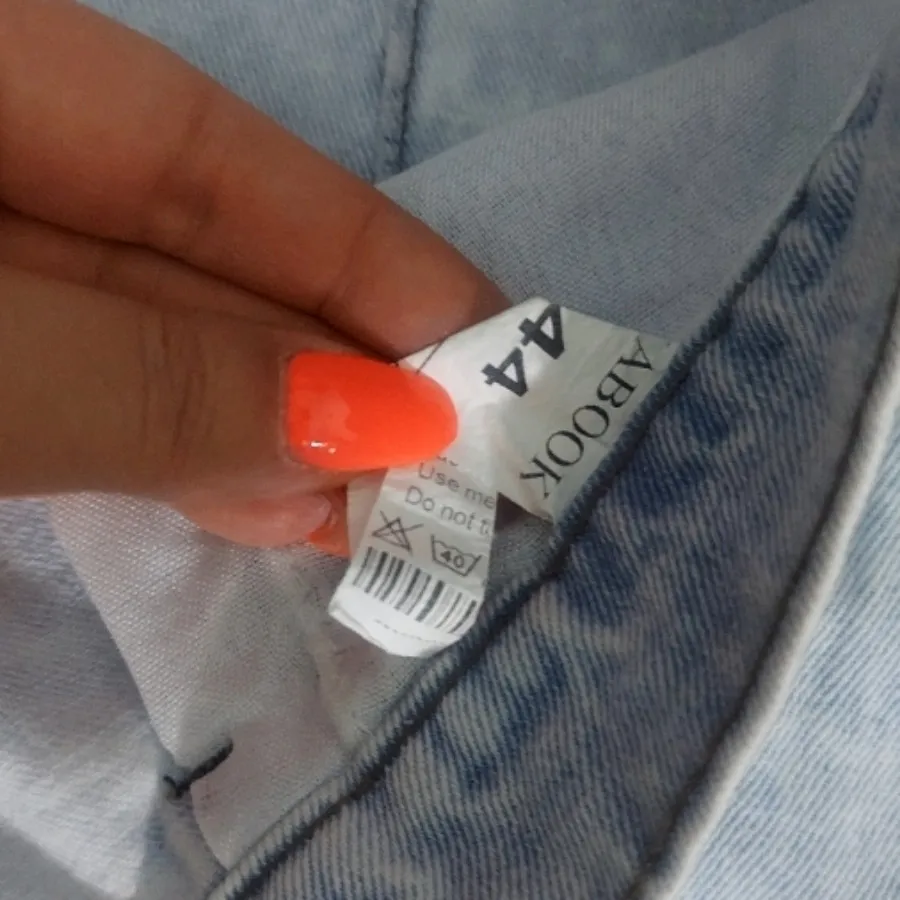 دامن جین کاملا نو سایز 44