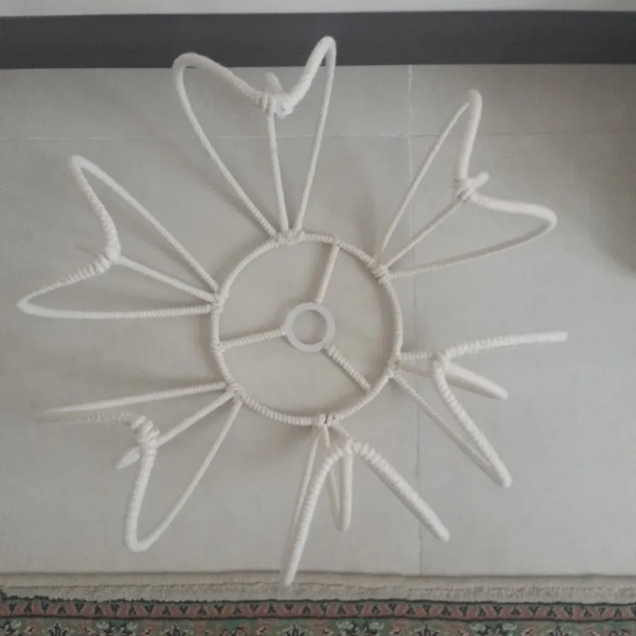 لوستر مکرومه