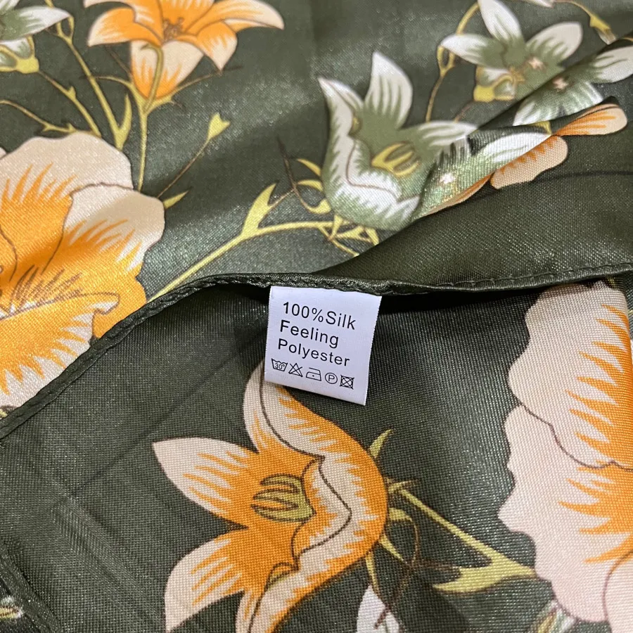 روسری ساتن مجلسی سیلک