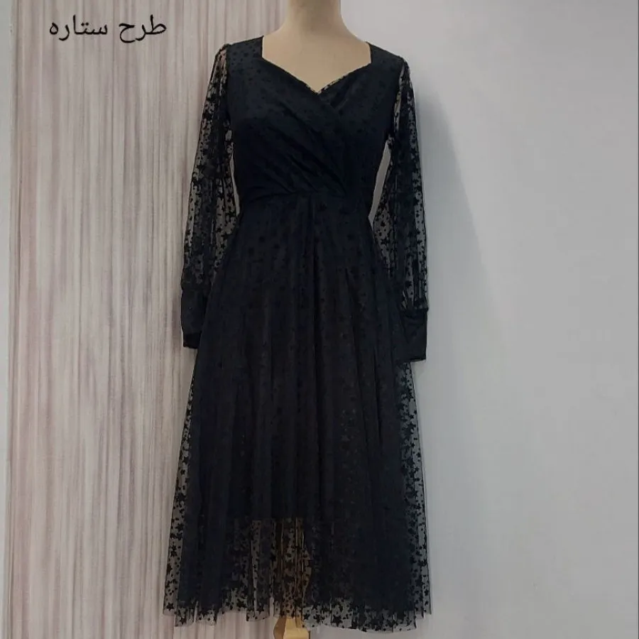 تونیک مشکی مجلسی