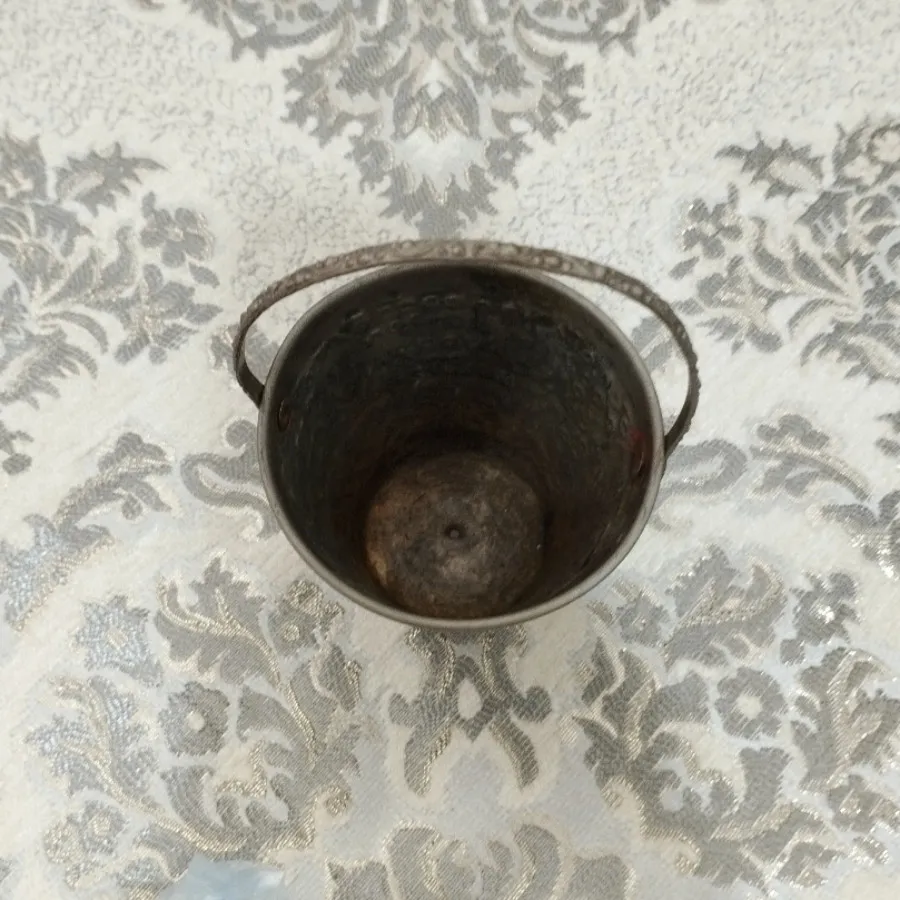 سطل برنجی مینیاتوری