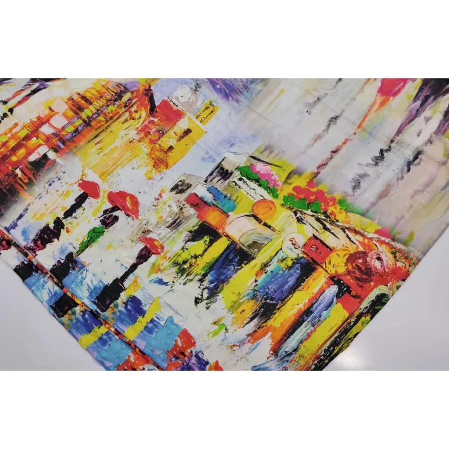 روسری با طرح پاییزه