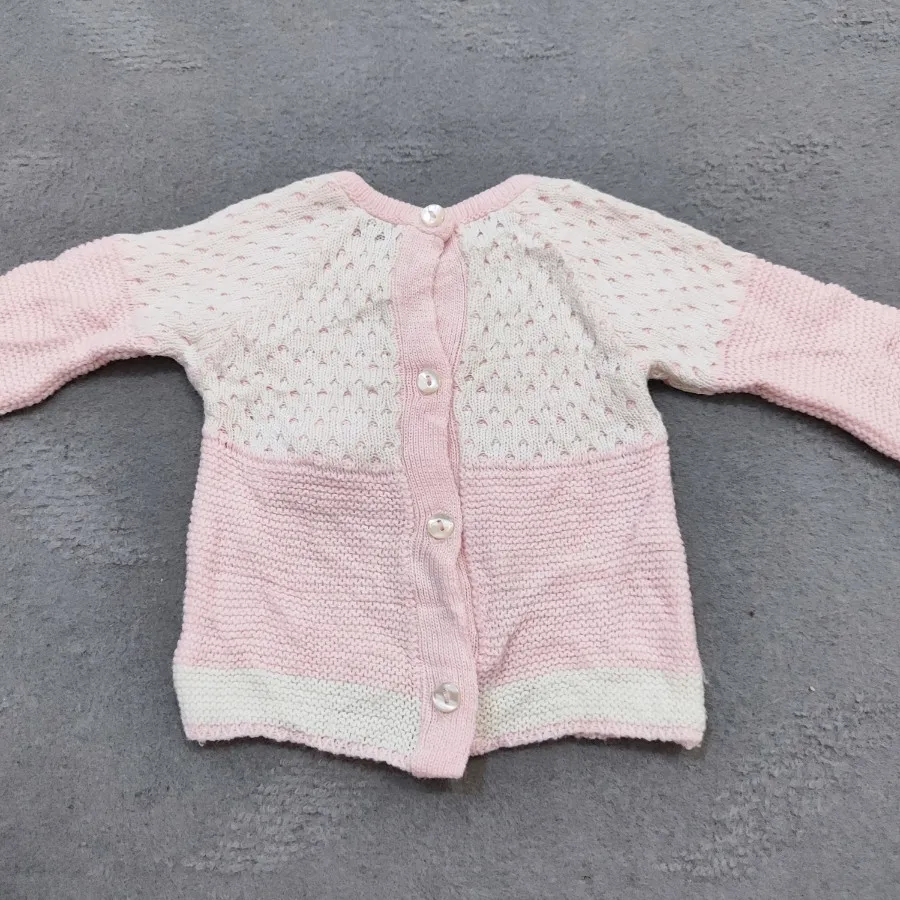 پیراهن ژاکت بافت نوزادی