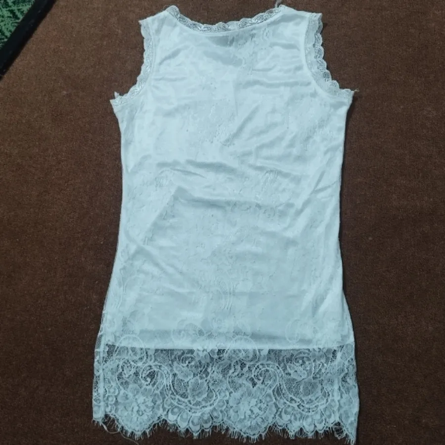 تاپ توری سفید مجلسی