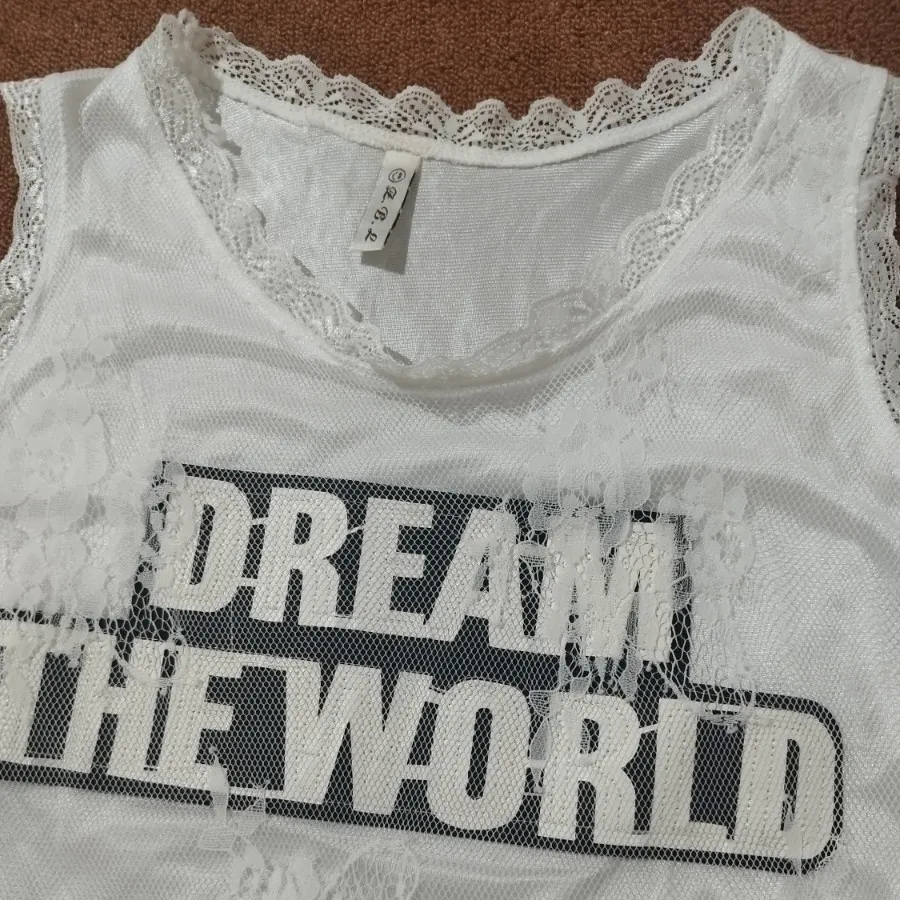 تاپ توری سفید مجلسی