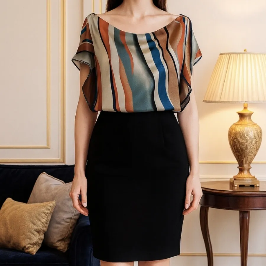 بلوز مجلسی لمه