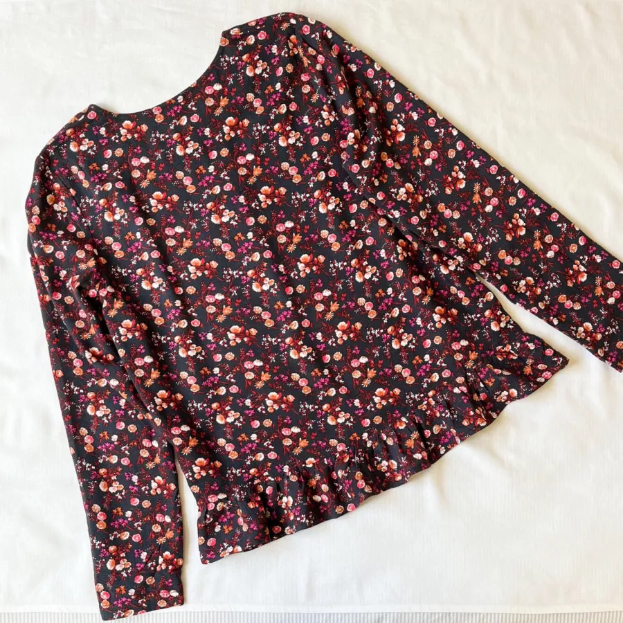 بلوز فلورال نخی