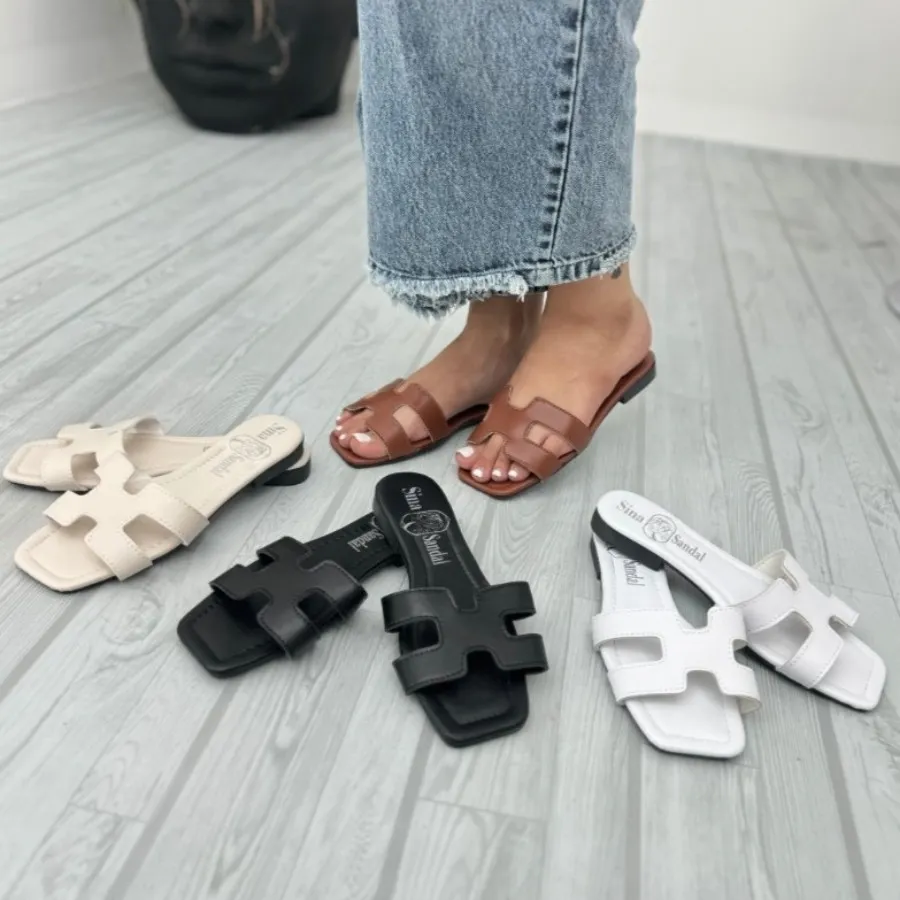 صندل مشکی هرمس 40