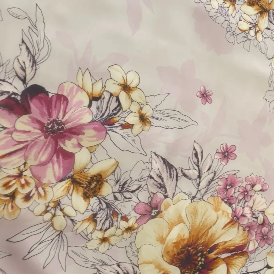 شال حریر یاسی ملی عروسونه