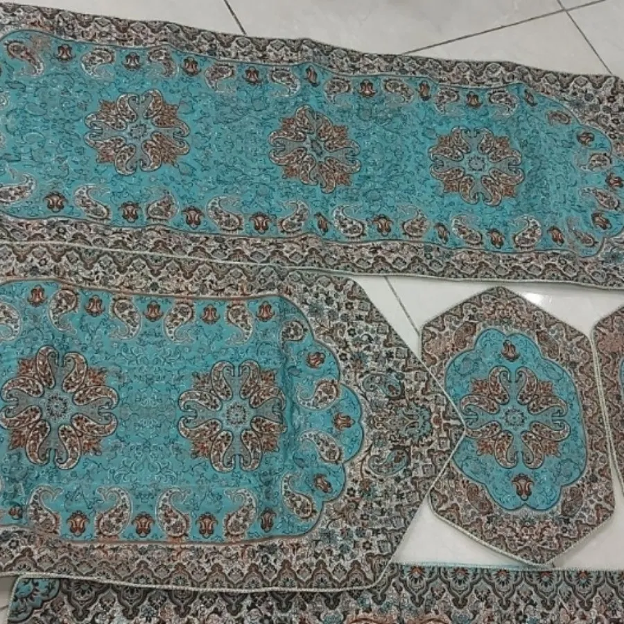 رومیزی سنتی ترمه 5تکه