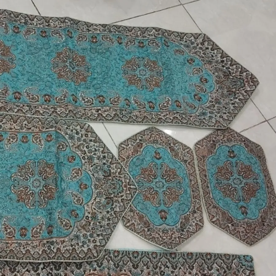 رومیزی سنتی ترمه 5تکه