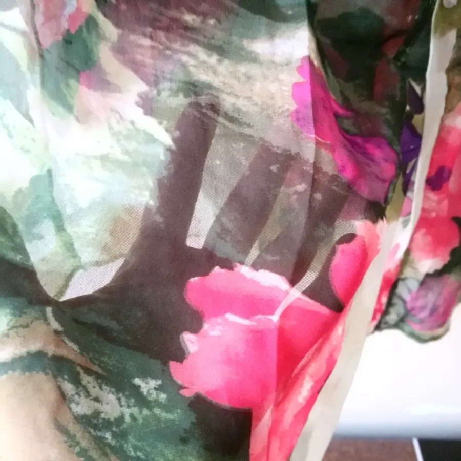 تونیک حریر بلند زنانه