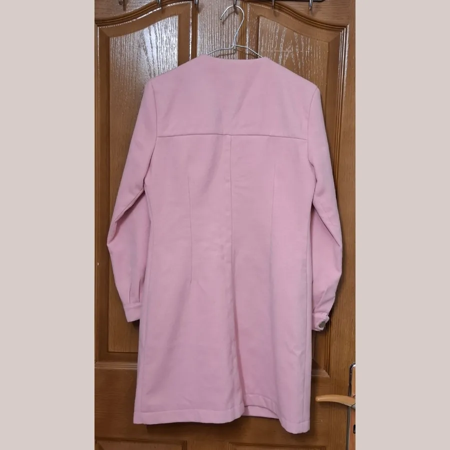 پالتو پاییزه صورتی روشن