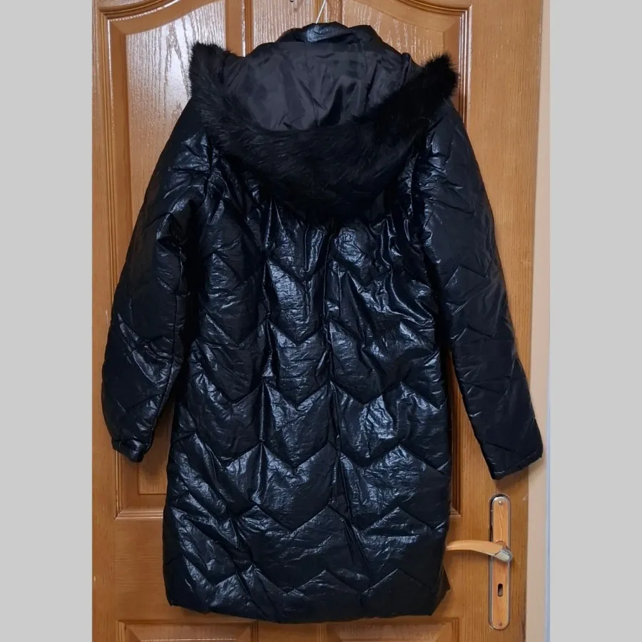 کاپشن چرم مشکی