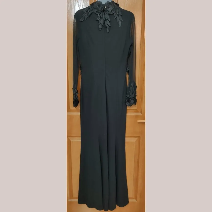 لباس مجلسی مشکی بلند