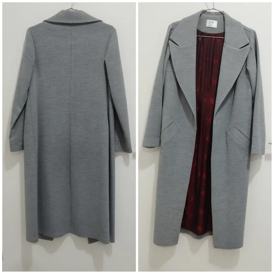 پالتو فوتر ترک طوسی