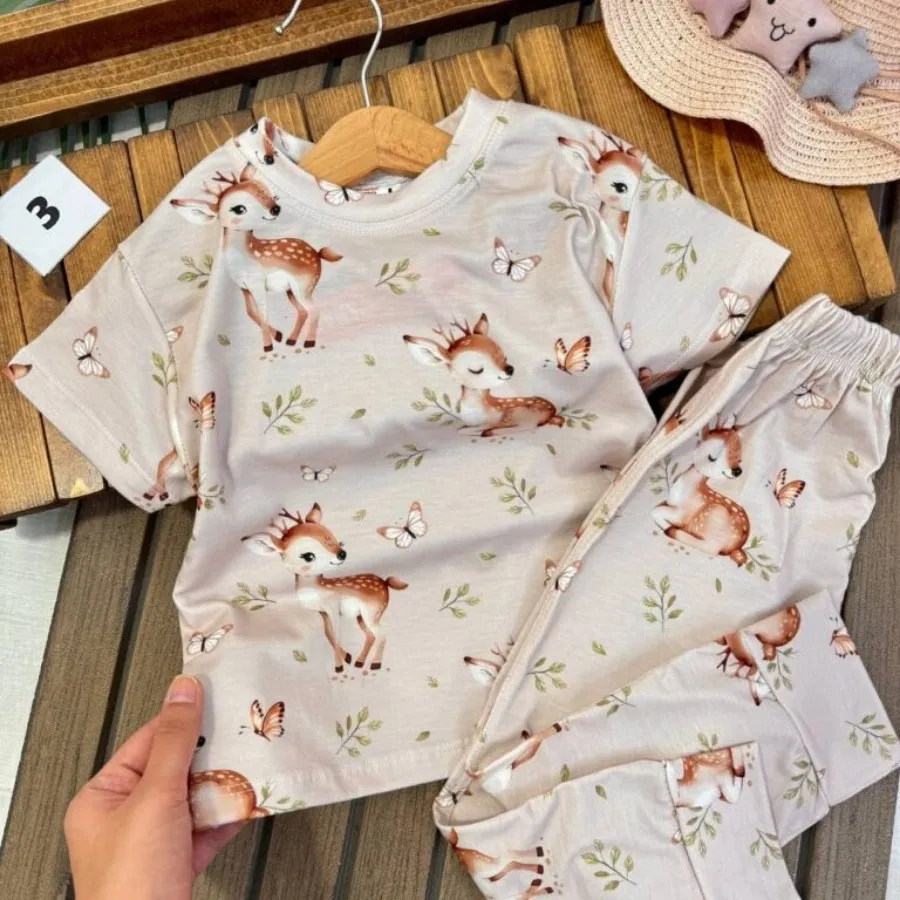 تیشرت شلوار دخترانه