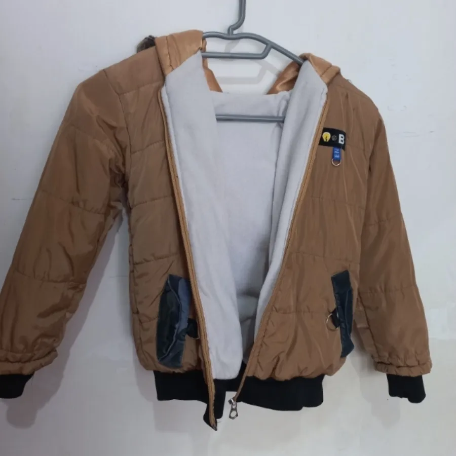 کاپشن بچه گانه درحدنو