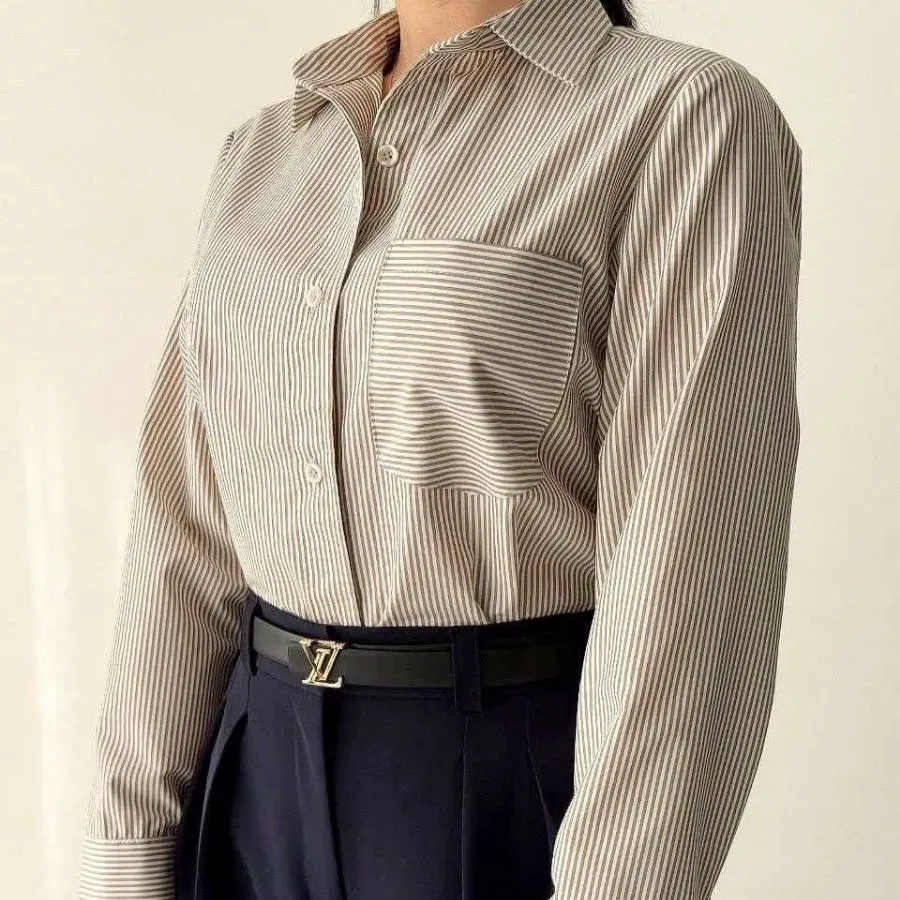 شومیز راه راه شیک