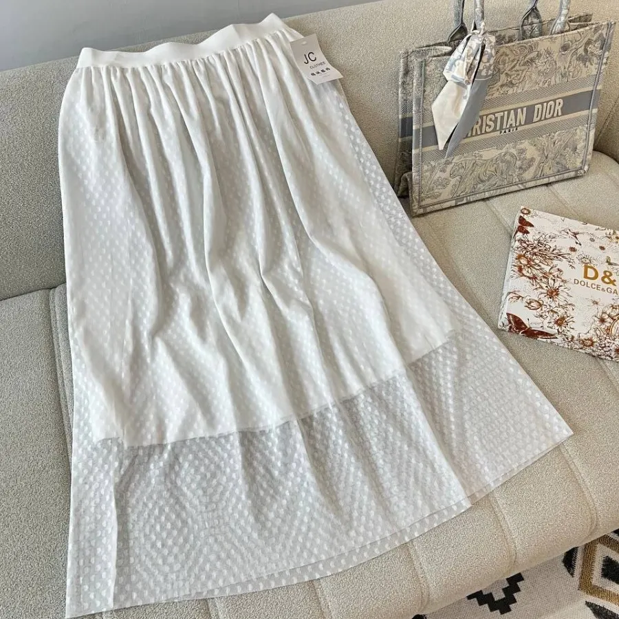 دامن کمرکش دولایه