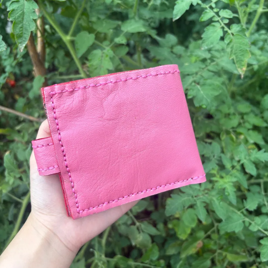 کیف پول چرم دست دوز