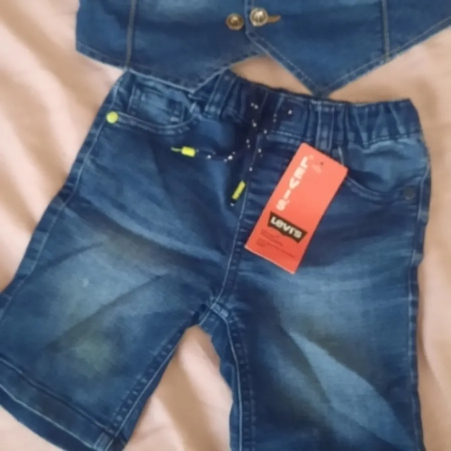 جلیقه وشلوارک لی