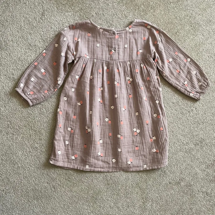 پیراهن موسلین اچ اند ام